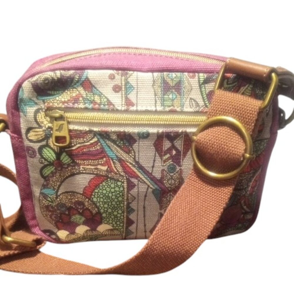 sakroots Floral Multi-Color Crossbody Bag - Picture 2 of 5
